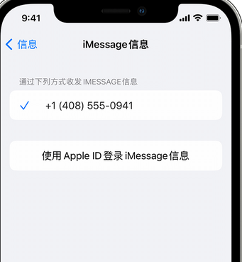 惠民apple维修iPhone上无法正常发送iMessage信息 